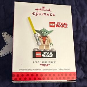 LEGO Star Wars Yoda hallmark Keepsake Ornament